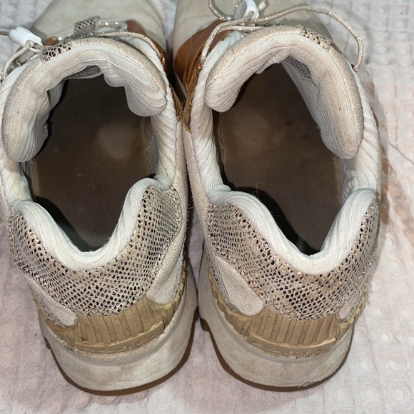 Sorel Kinetic Speed Sneaker Size 8.5 In Natural Sea Salt - Picture 12 of 15